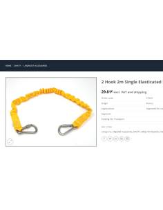 Plastimo 31564 Línea de seguridad elástica simple de 2 m... 2