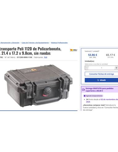 Peli 1120 CASE caja estanca