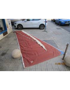 Vela Trinketa Gratil 9,70mts pujamen 2,05mts baluma 9,80mts 2