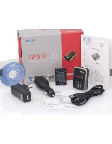 Holux GPSlim236 antena gps por bluetooth