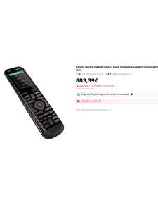 Logitech Harmony Elite Control remoto inalámbrico para hogar inteligente  