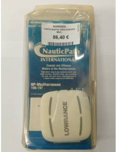 Lowrance carta SD NP-Mediterrano 108-197