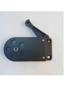 Polea de reenvio con mordaza para cabo de 12mm