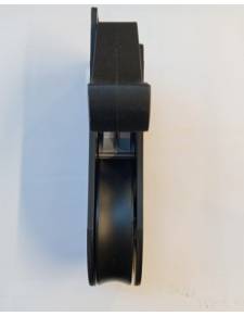 Polea de reenvio con mordaza para cabo de 12mm