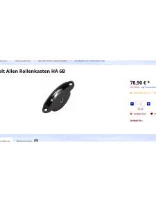 Holt polea empotrar  HA 6B