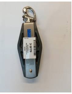 Wichard polea violin doble con mosqueton