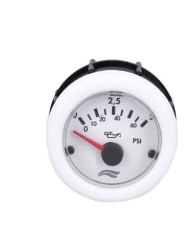 Imnasa indicador manómetro  IMB 5BAR 12V blanco