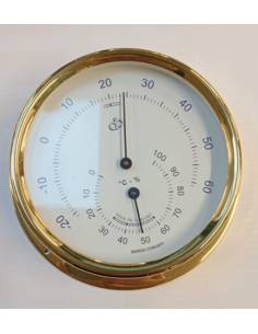 Barigo termómetro/ Hidrómetro diametro 125mm Latón 2
