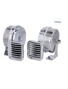 Marco juego bocinas 12V cromado