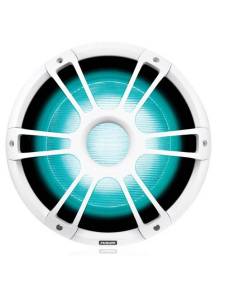 Fusion Subwoofer SG-SL122SPW Signature Series 3 de 12 Sport White con iluminación