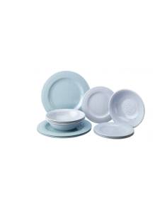 Plastimo Pack vajilla 'Atoll' 12 piezas