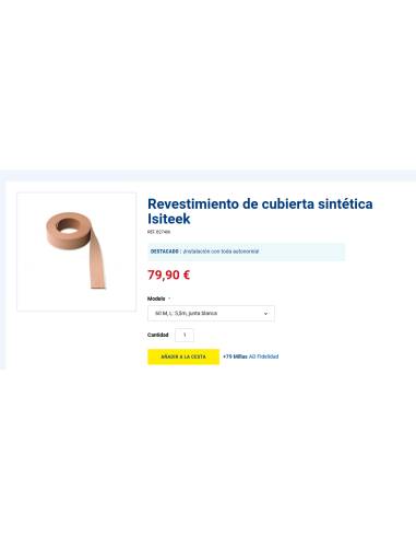 Isiteek Revestimiento de cubierta sintética...