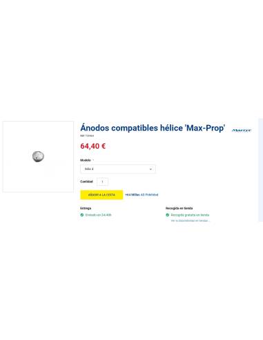 Anodoelica compatibile 'Max-Prop'
