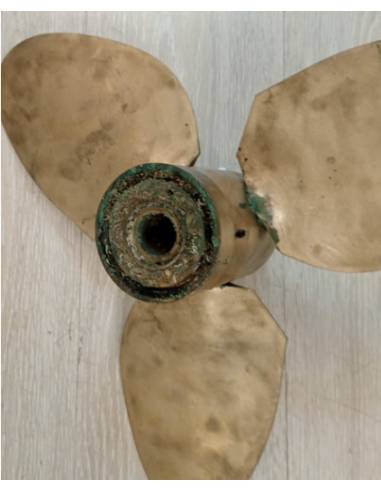 Helice plagable MAX PROP 3 palas bronce