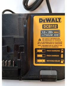 Dewalt Caricabatterie batteria 18V DCB112 originale XR