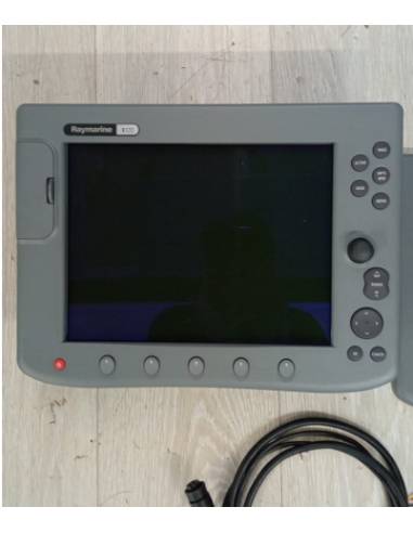 Raymarine C120 GPS Chartplotter E02022 Radar...