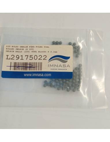 Lewmar kit bolas derlin para polea 60HL 3,2mm...