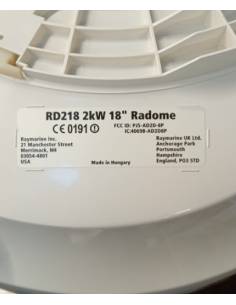 Antena radar raymarine rd218 2kw  24millas 2