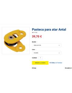Antal Pasteca para atar Antal cabo 8mm 2