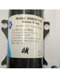 jabsco bomba de sentina model 50890-1100  24V 19 l/min 2