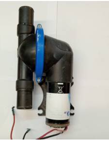 Jabsco Bomba de Residuos sin Filtro Jabsco con Diafragma Único - 24 V