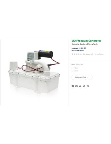VG4 Vacuum Generator generador de vacío...