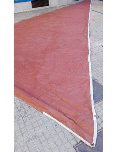 Vela trinqueta gratil 8.58mts pujamen 4 mts...