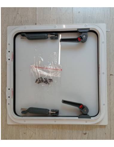 Lewmar escotilla FLUSH 44 510x510mm exterior