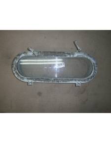 Bronze-chrome oval gate 440x130mm