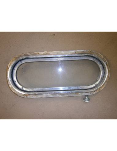 Oval geschnittenes Bronzengitter 55x21cm