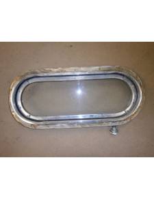 Oval geschnittenes Bronzengitter 55x21cm