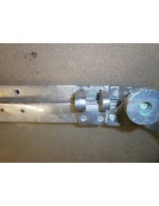 Oval geschnittenes Bronzengitter 55x21cm