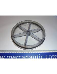 Transparent plastic manhole cover. without frame