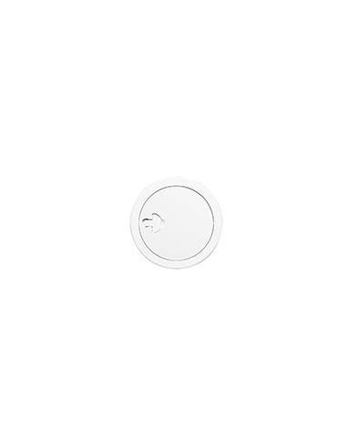 Petit registre rond intérieur blanc 104mm