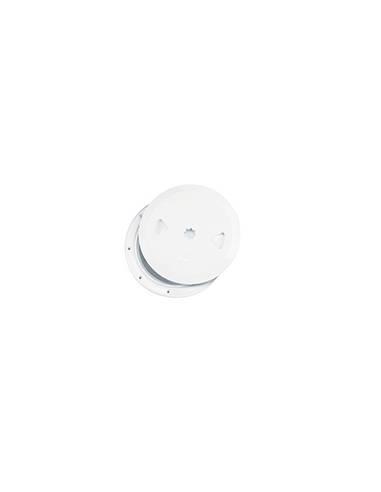Registro rotondo bianco ø100 mm