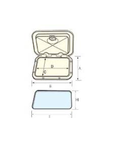 Portillo mid line 278x378mm blanco