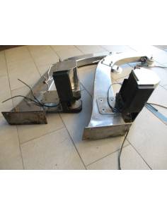 Pescantes pareja inox  2