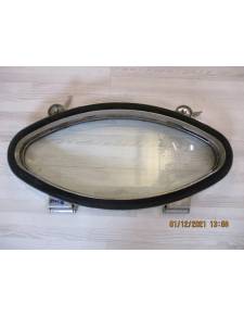 Durchführbares, oval geformtes SCM-Edelstahlgitter 50x24 cm.