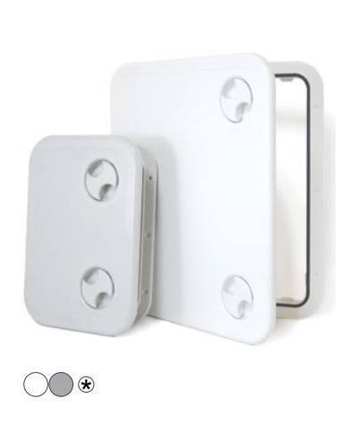 Tambucho de accasso industrial 270x370mm. blanco