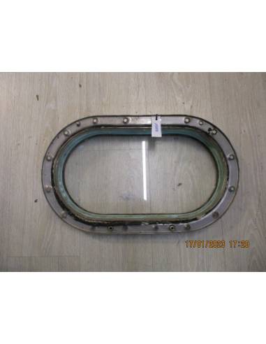 Umsetzbares Tor aus Edelstahl 51x30 cm.