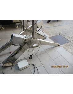 Extendable stainless steel electric davits (pair) up to...