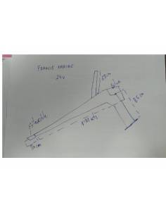 Extendable stainless steel electric davits (pair) up to... 2