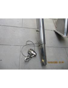 Pescantes electricos inox extensible (pareja) hasta 150kgs