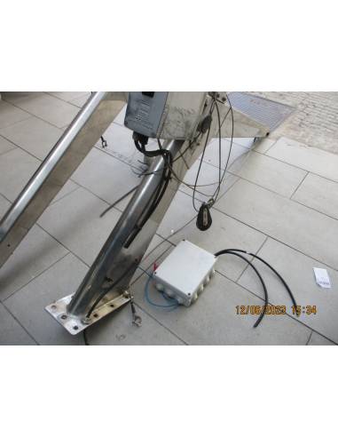 Pescantes electricos inox extensible (pareja)...