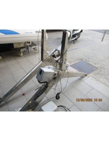 Pescantes electricos inox extensible (pareja)...
