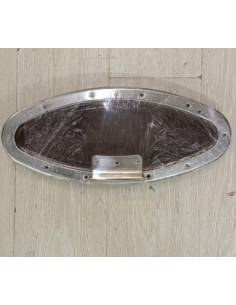 Oblò acciaio inossidabile ovale 455x200 mm