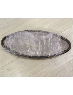 Oblò acciaio inossidabile ovale 455x200 mm 2