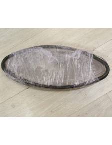 Portillo ovalado inox 455x200 mm