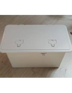 Cofre with lid 2 closures 600x350mm