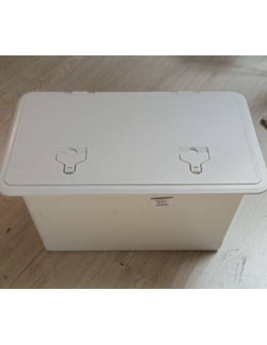 Cofre con tapa 2 cierres 600x350mm